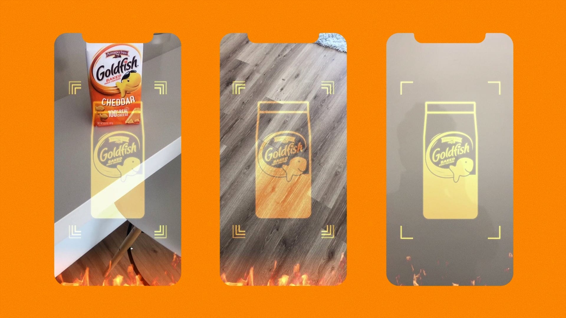 Franks Red Hot Goldfish Product Template